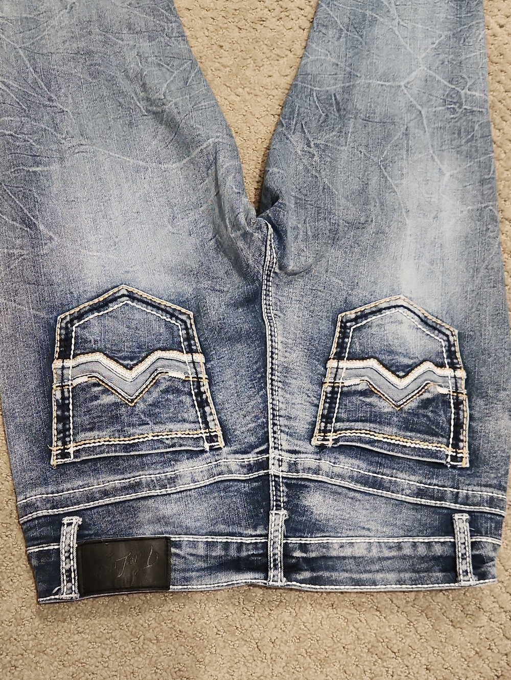 NEW True Luck Women’s Skinny Jeans in Washed Blue 11/12 - Picture 10 of 10